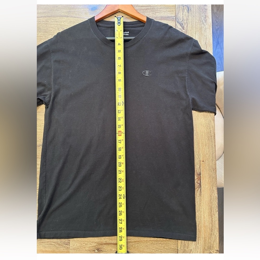Champion Men’s Long Sleeve Authentic Shirt Size Large In Black - Picture 7 of 7